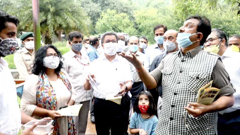 Forest Minister Kunwar Vijay Shah inaugurated the Butterfly Park