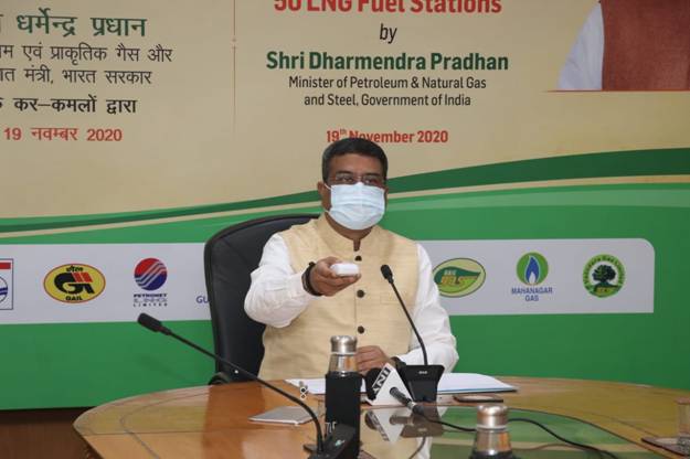 1000 LNG stations to be set up in next three years