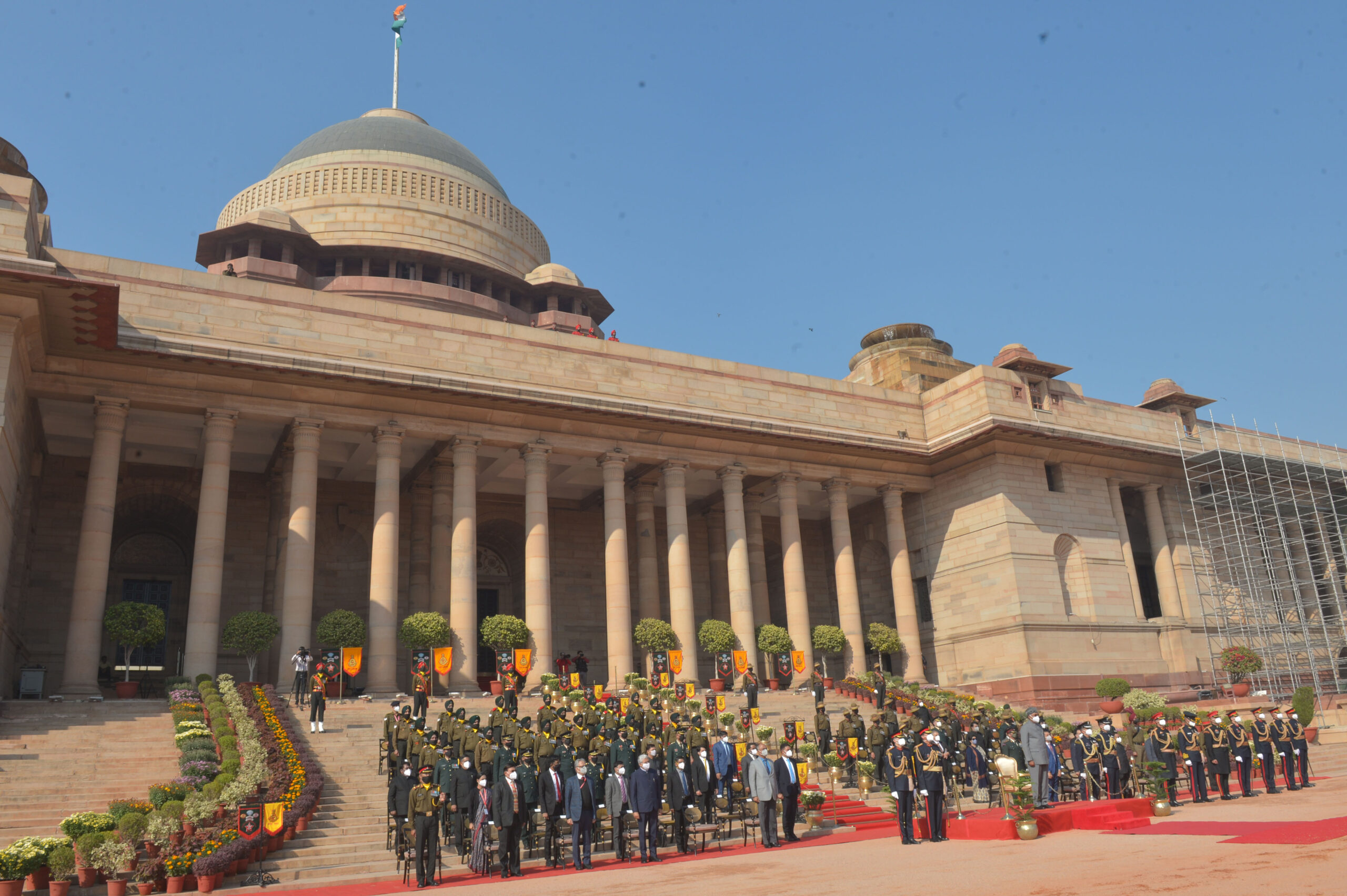 Witness the ceremonial changeover ceremony of the Presidential Army Guard Battalion