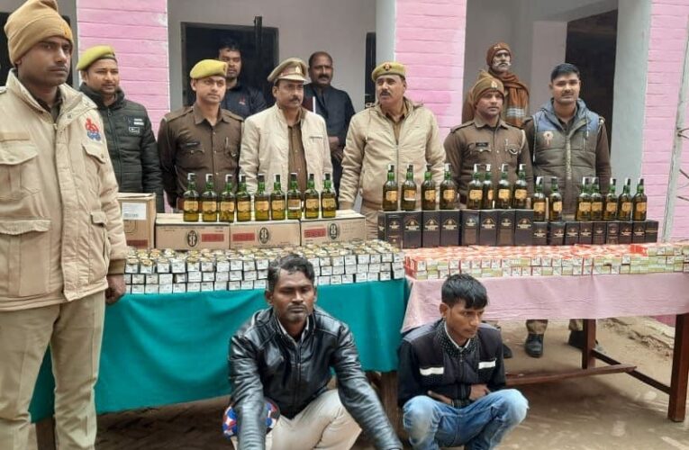 Now smuggling of alcohol from ambulances, arrest of two accused with 158 liters of illicit liquor of around 500000