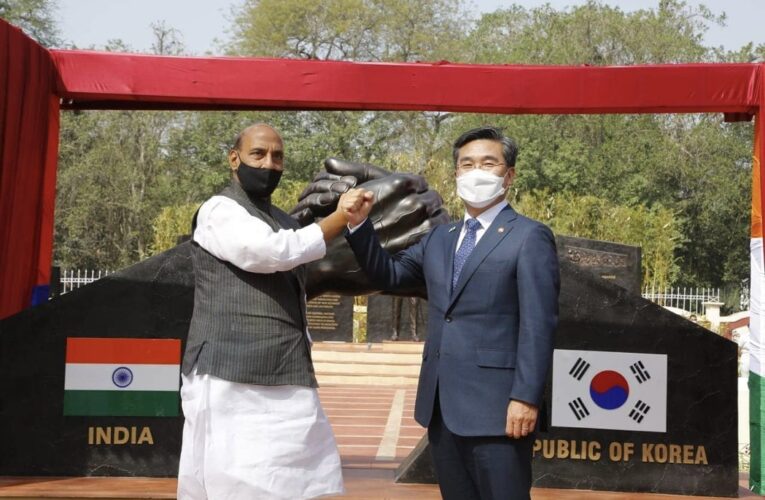 भारत-कोरियाई मैत्री पार्क का उद्घाटन