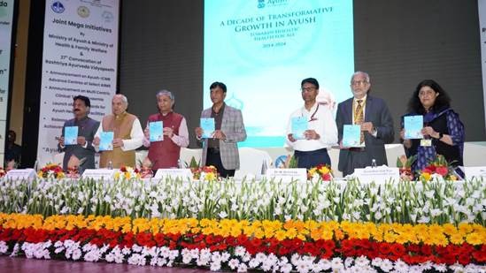 Three Ayurveda stalwarts receive lifetime achievement award