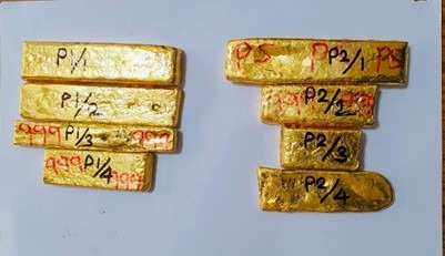 तमिलनाडु स्थित मंडपम तट से 4.9 किलोग्राम विदेशी मूल का सोना जब्त