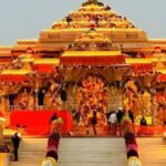 A delegation of 90 NRIs from 30 countries visited the Ram temple