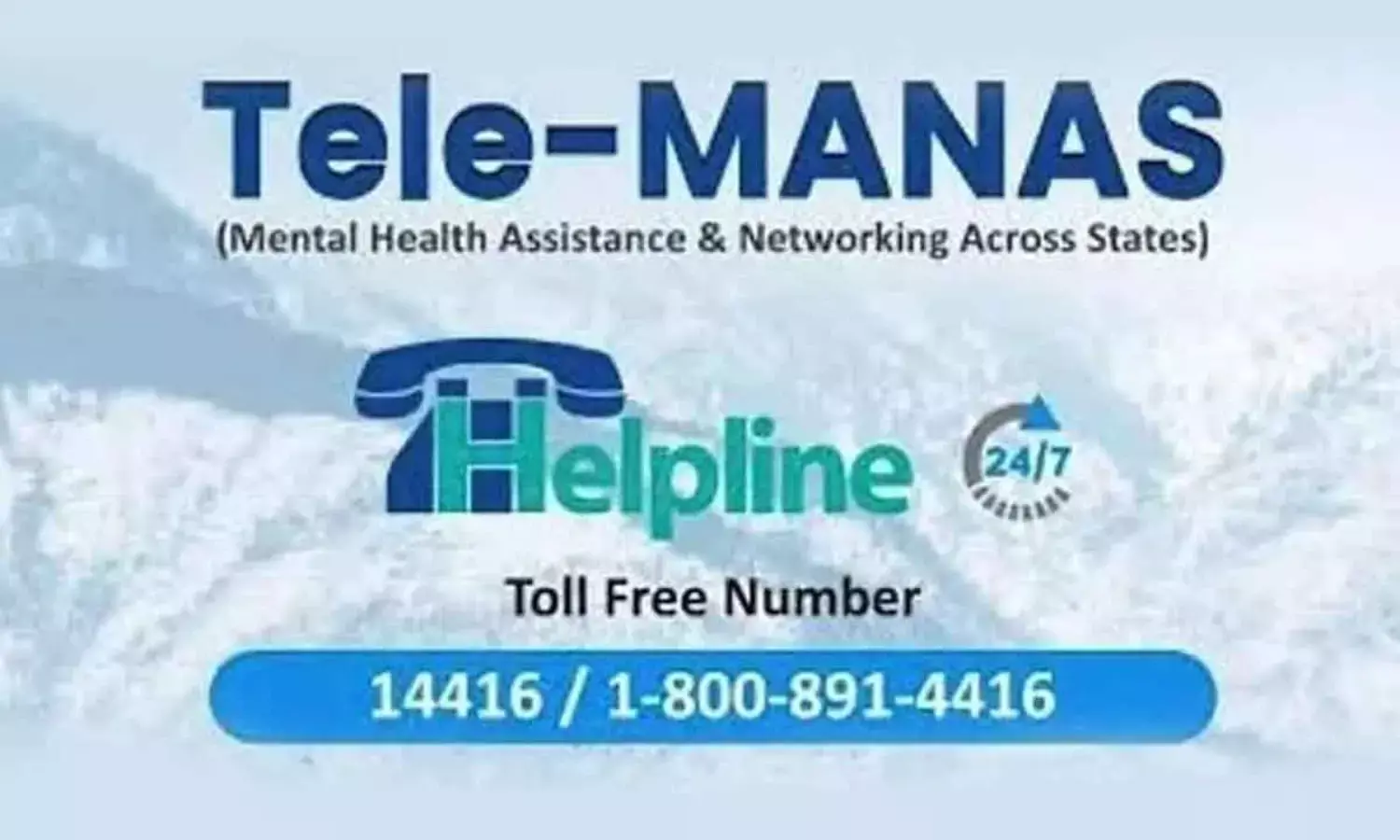 In all States and Union Territories, 51 Tele Manas Cells operated