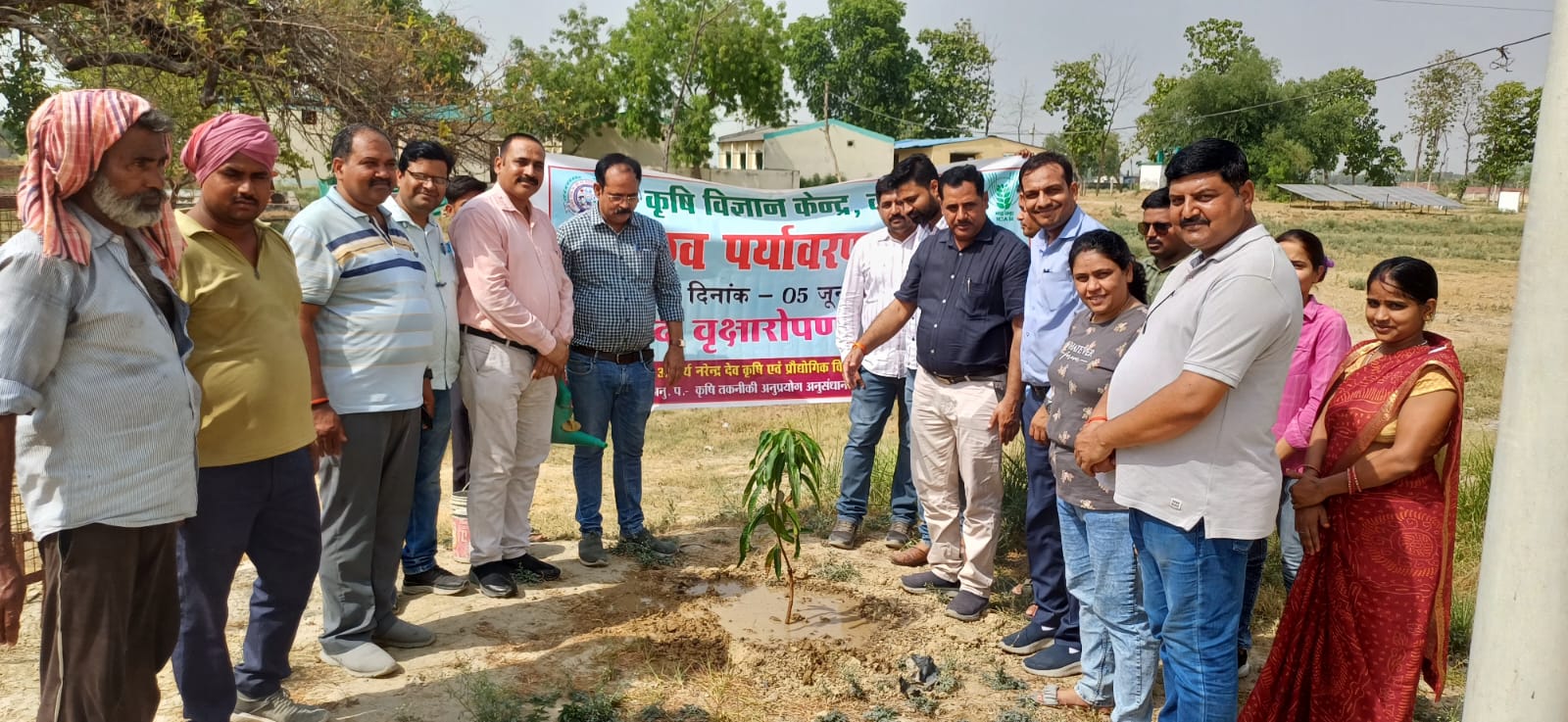 World Environment Day was celebrated on 5 June 2024 at Krishi Vigyan Kendra Kallipur