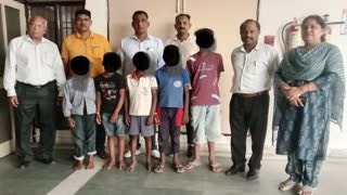 Kurukshetra police recovered 5 children begging and freed them from this work