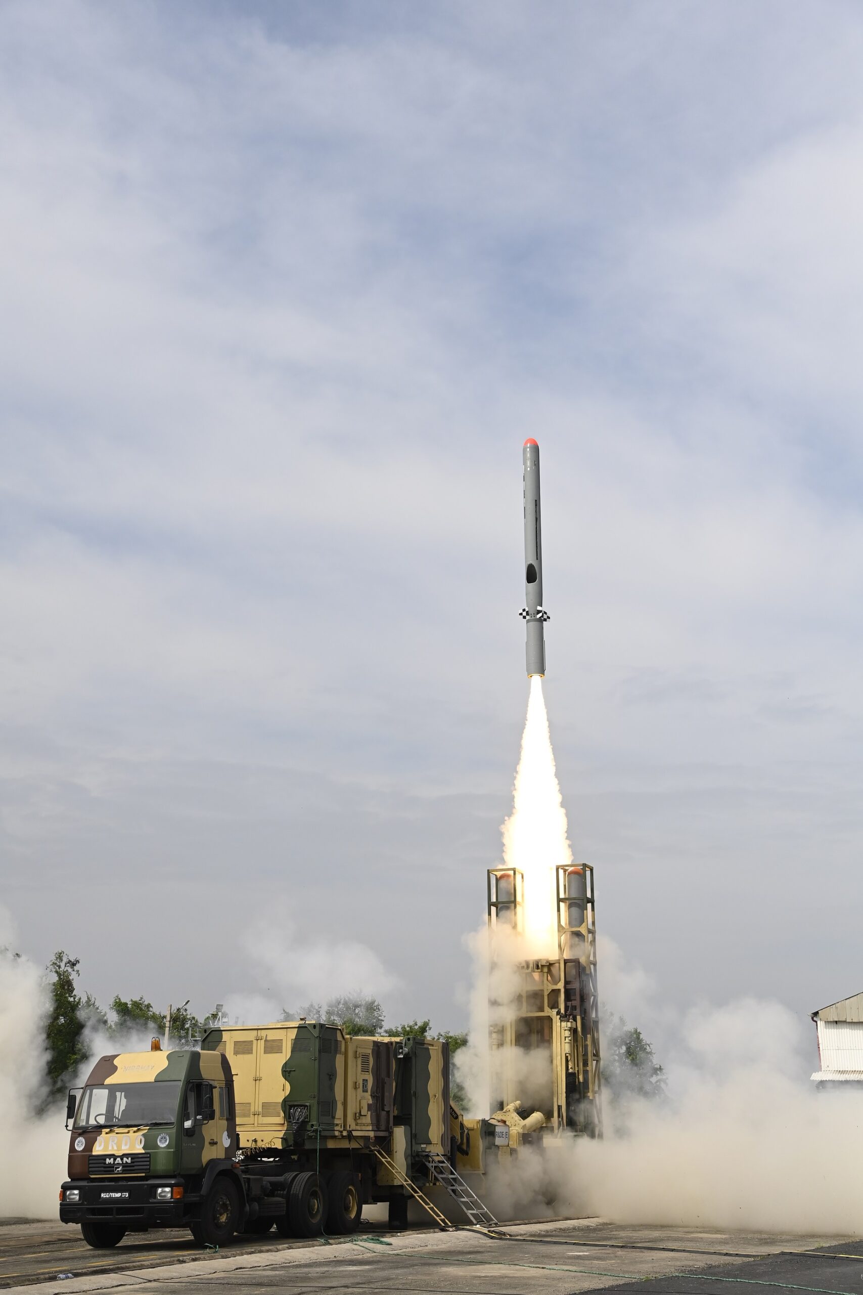 First flight test of long range land attack cruise missile