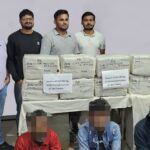 A huge consignment of methamphetamine pills worth Rs 88 crore seized, 4 members of international drug mafia arrested