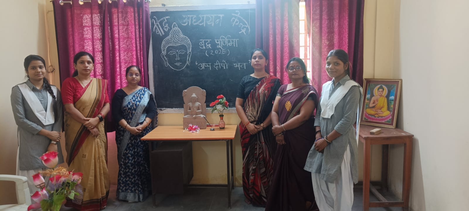 On Buddha Purnima, a seminar was organized in Shri Agrasen Girls PG College