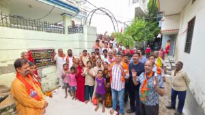 विधायक सौरभ श्रीवास्तव ने 22.90 लाख रुपये की दो विकास परियोजनाओं का किया शिलान्यास