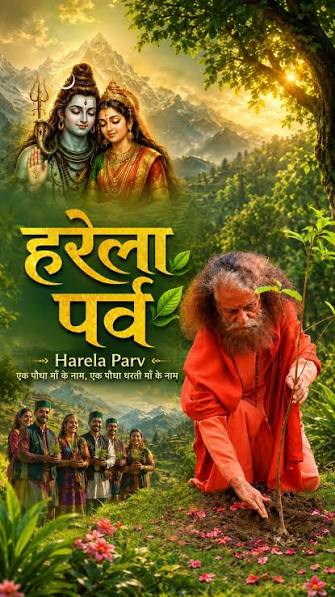 Pledge for greenery on the folk festival of Harela; tree plantation drive launched in Uttarakhand.