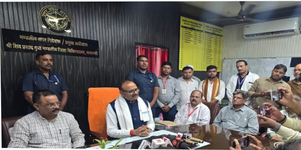 Deputy CM inspected SSPG Hospital.