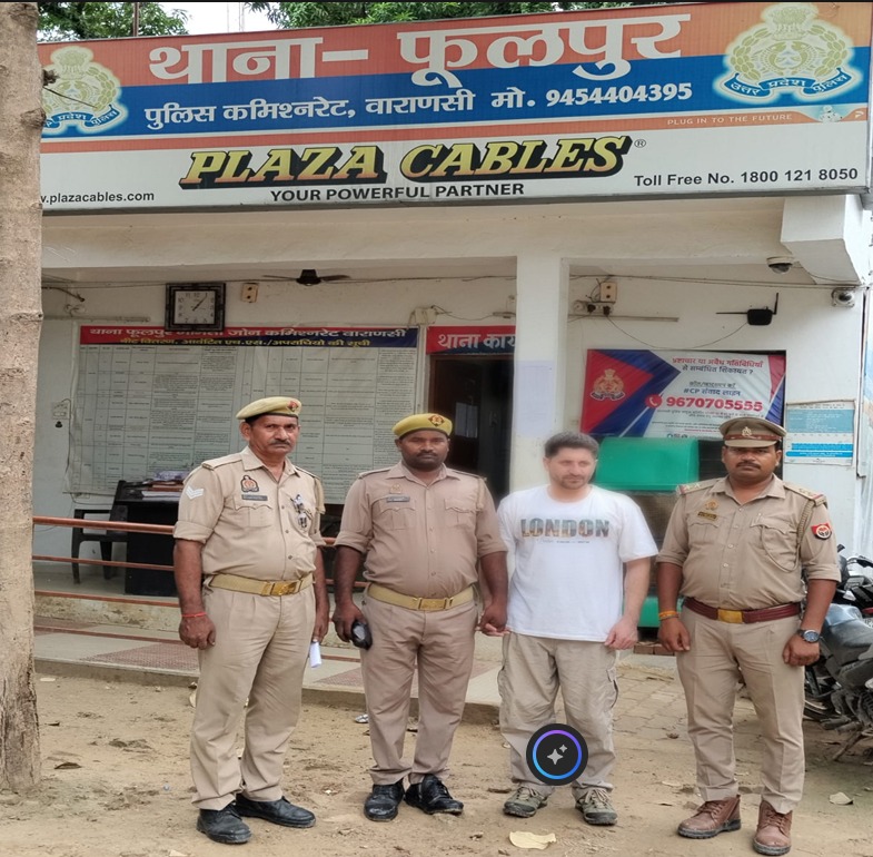 Afghan national arrested for illegally residing in India after obtaining a fake Indian passport.