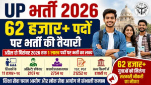 यूपी में 62 हजार सरकारी नौकरियों की तैयारी, टीजीटी.पीजीटी समेत कई भर्तियां जल्द