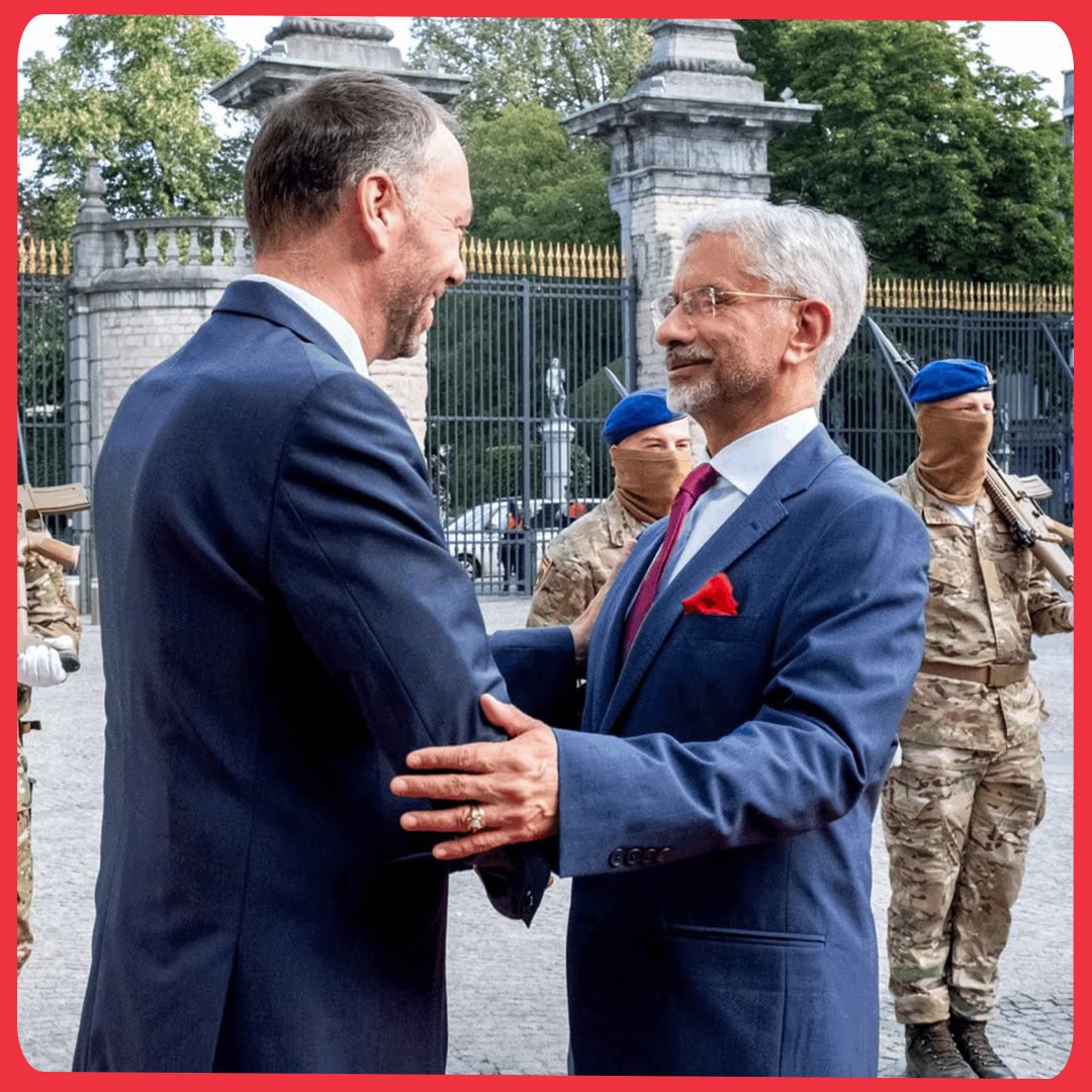 External Affairs Minister Dr. S. Jaishankar extended greetings on Belgium's National Day.