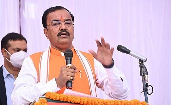 Deputy Chief Minister Keshav Prasad Maurya paid tribute on the birth anniversary of the immortal martyr Chandrashekhar Azad.