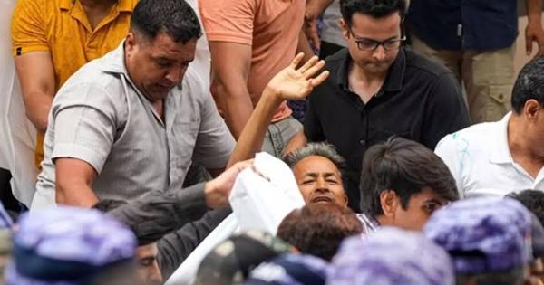The impact of CJP's protest has resonated abroad, with people taking to the streets in support of Sonam Wangchuk.