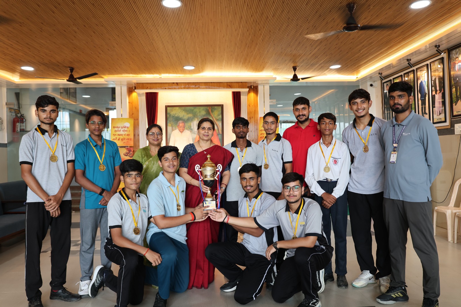 Sant Atulanand Convent School's Golden Leap at CBSE Cluster-II