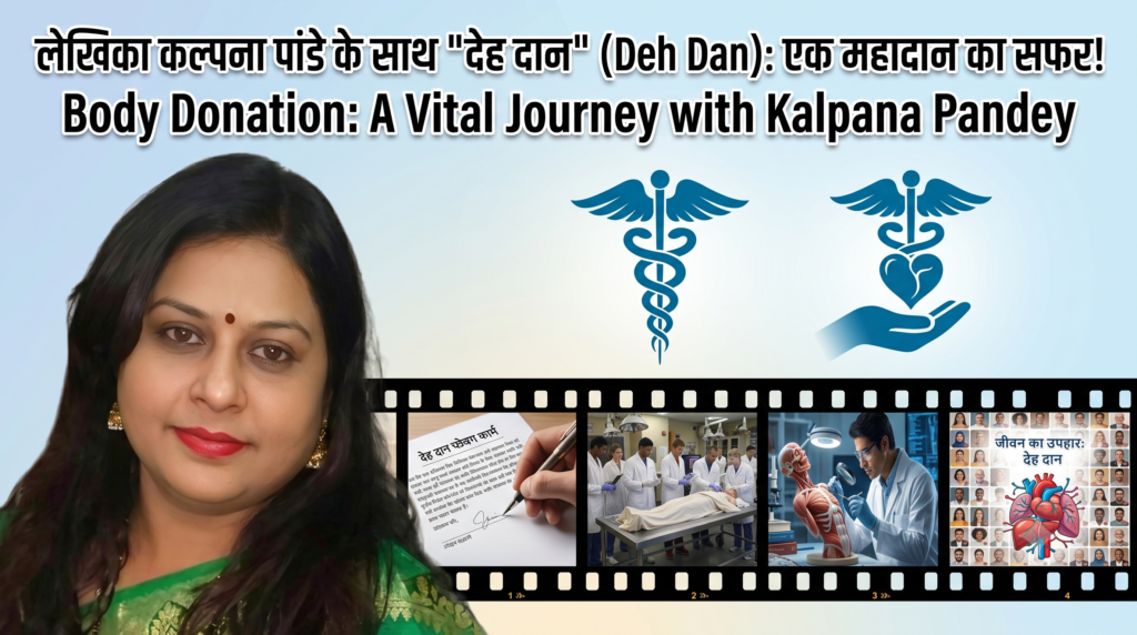 If you wish to be of use after death, donate your body Kalpana Pandey