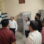 कलेक्ट्रेट स्थित ईवीएम वेयरहाउस का हुआ मासिक निरीक्षण