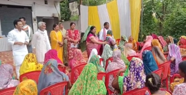 'Women's Empowerment Chaupal' program organized under the directives of the National Congress Committee.