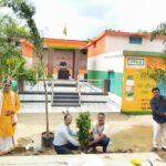 Launch of the ‘Ek Ped Shaheed Ke Naam’ (A Tree in the Name of a Martyr) campaign on Vishwakarma Jayanti; a tree plantation drive was held in memory of the immortal martyr Ramdhari Yadav.