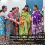 श्री अग्रसेन कन्या पी.जी. कॉलेज में सेवा संकल्प अभियान के अंतर्गत भाषण एवं पोस्टर प्रतियोगिता का आया