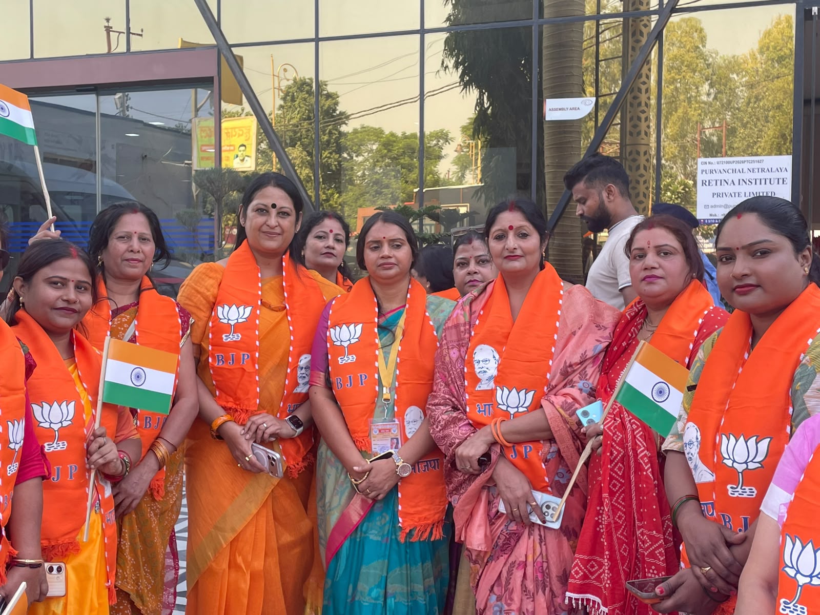 Shiva’s Kashi resonates with chants of ‘Har Har Mahadev’; a massive crowd turns out for PM Modi’s grand roadshow.