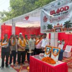 Successful blood donation camp organized at BHU.