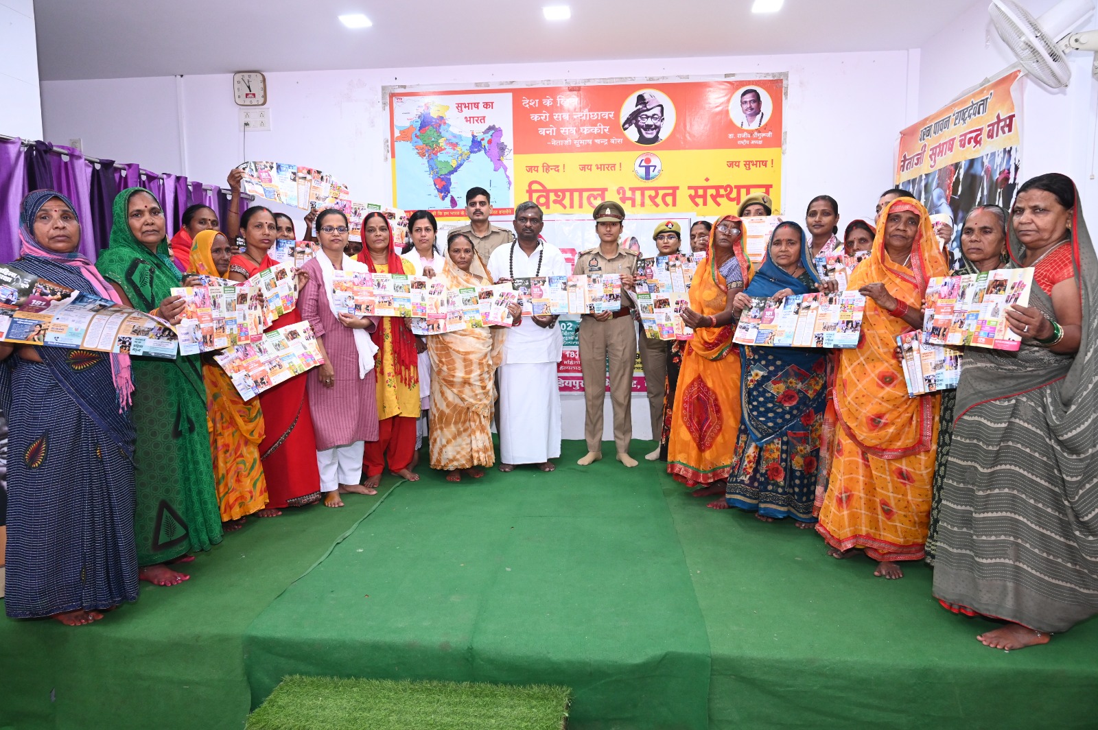 Mission Shakti Phase 6.0: Women and girls sensitized in collaboration with Vishal Bharat Sansthan.